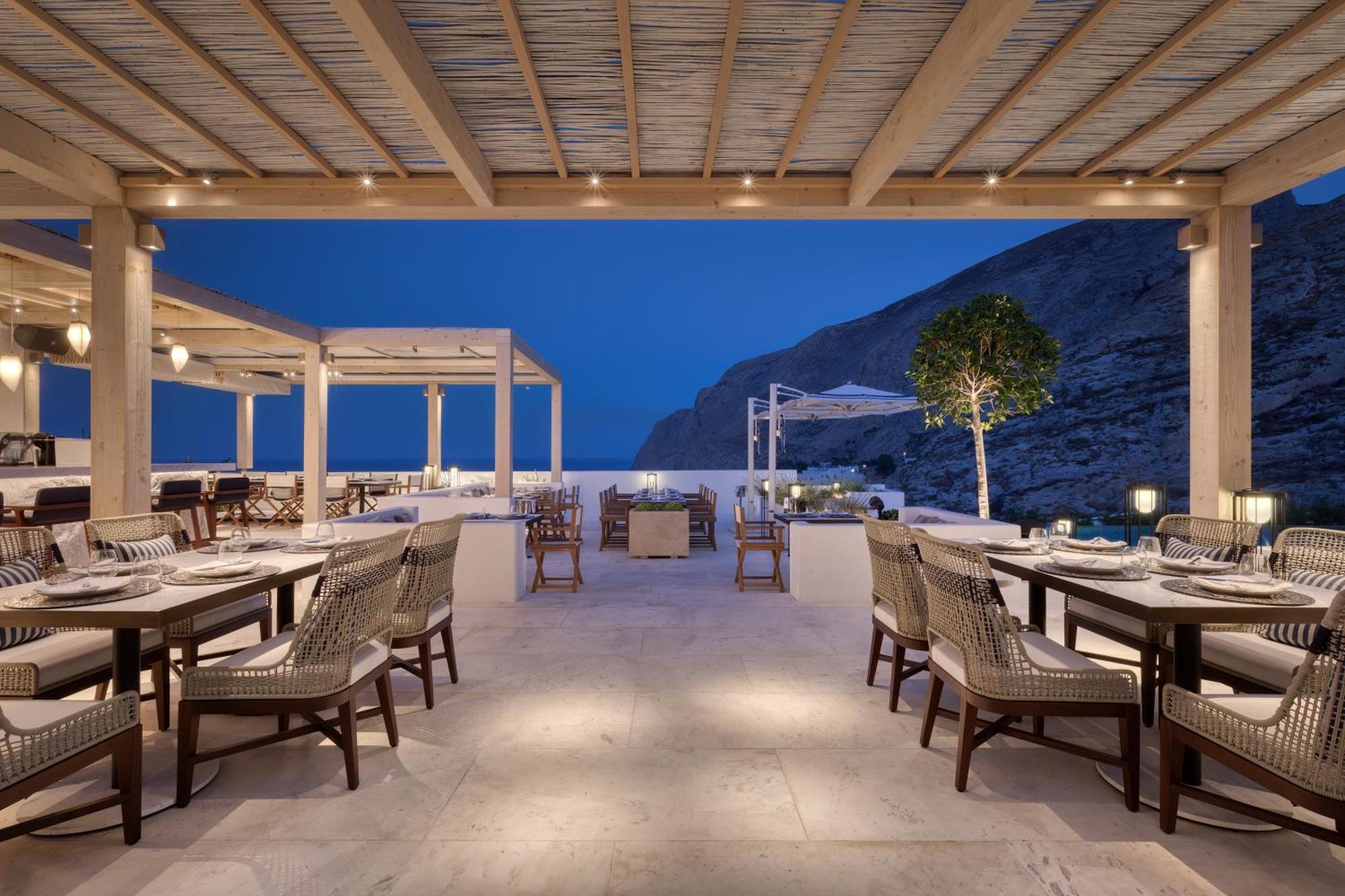 Sandblu Resort Kamari  Bagian luar foto