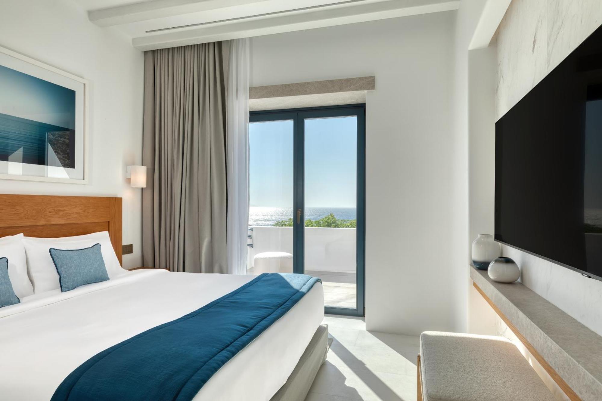 Sandblu Resort Kamari  Bagian luar foto