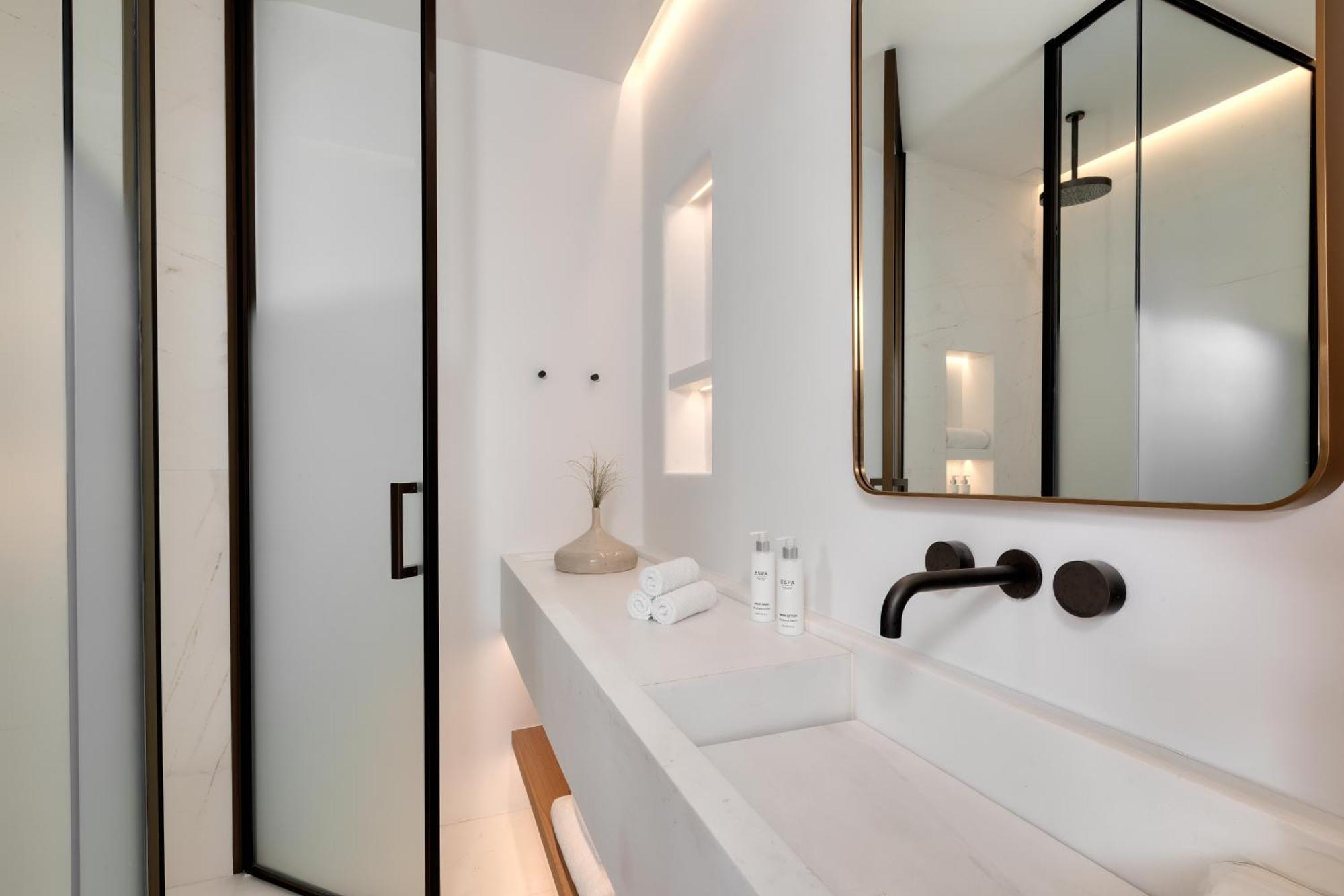Sandblu Resort Kamari  Bagian luar foto