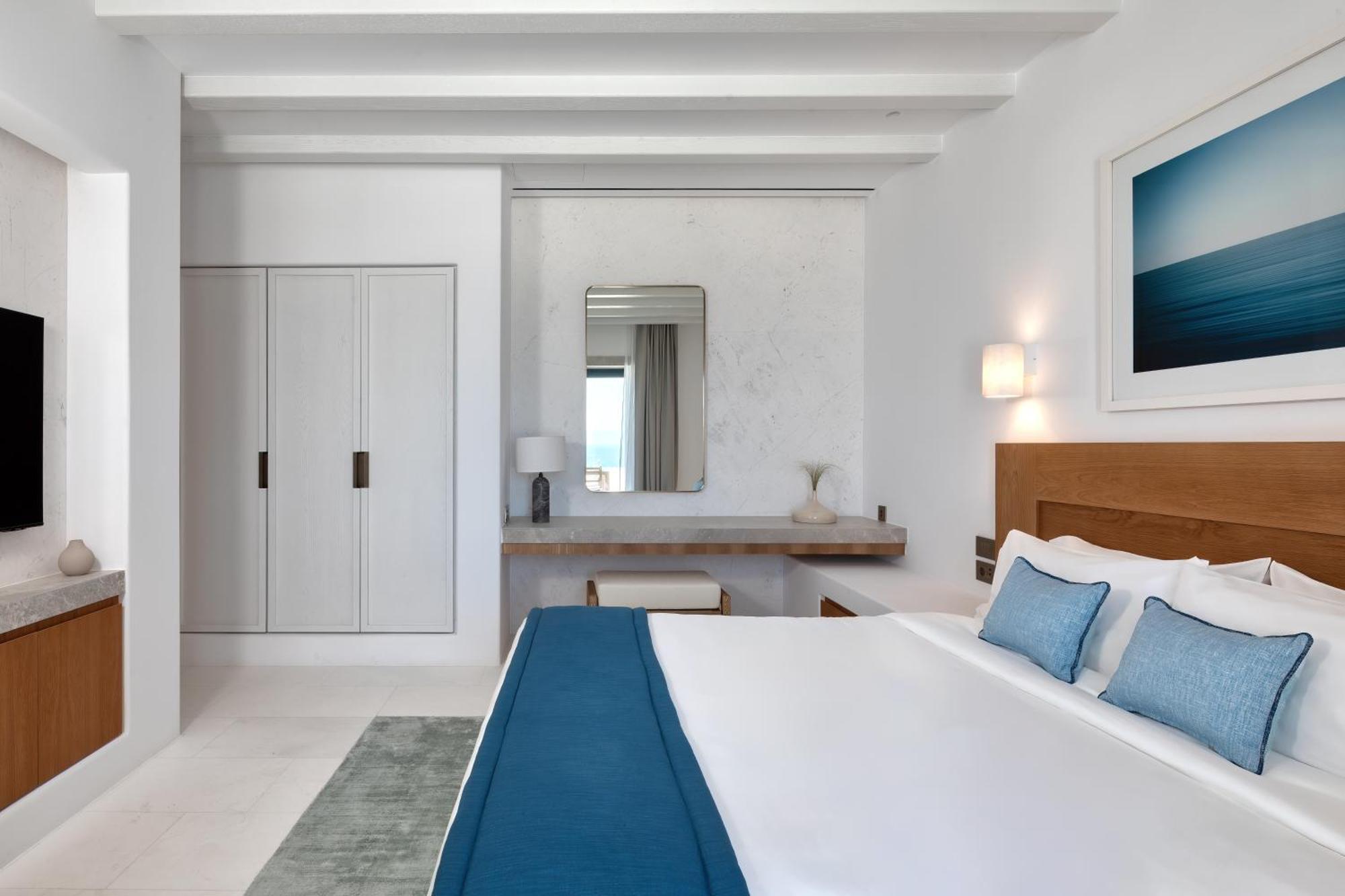 Sandblu Resort Kamari  Bagian luar foto