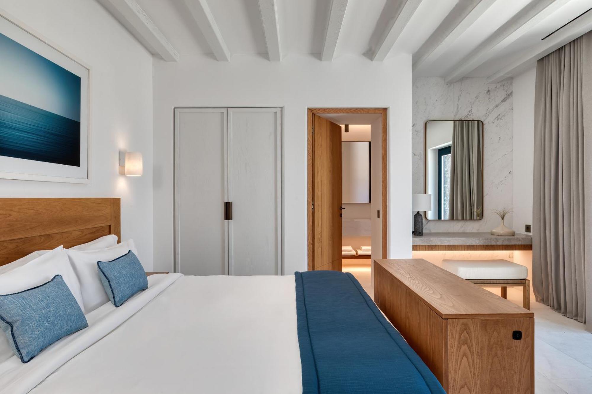 Sandblu Resort Kamari  Bagian luar foto