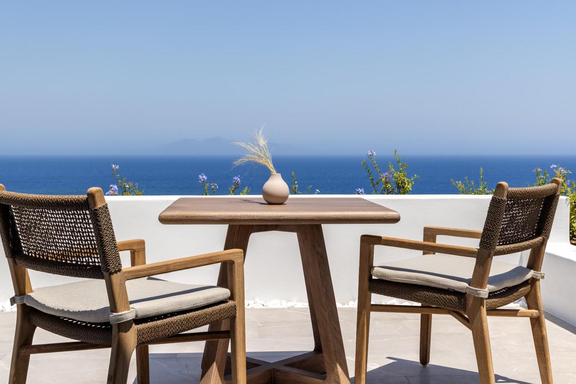 Sandblu Resort Kamari  Bagian luar foto