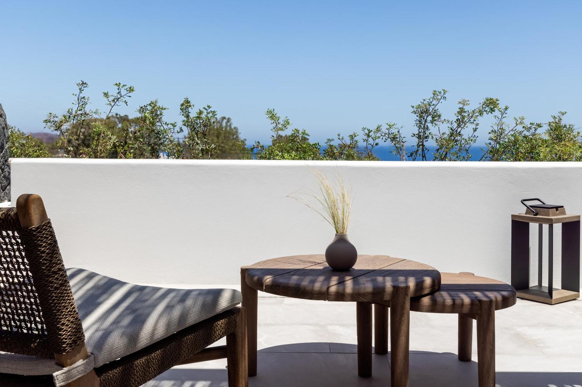 Sandblu Resort Kamari  Bagian luar foto